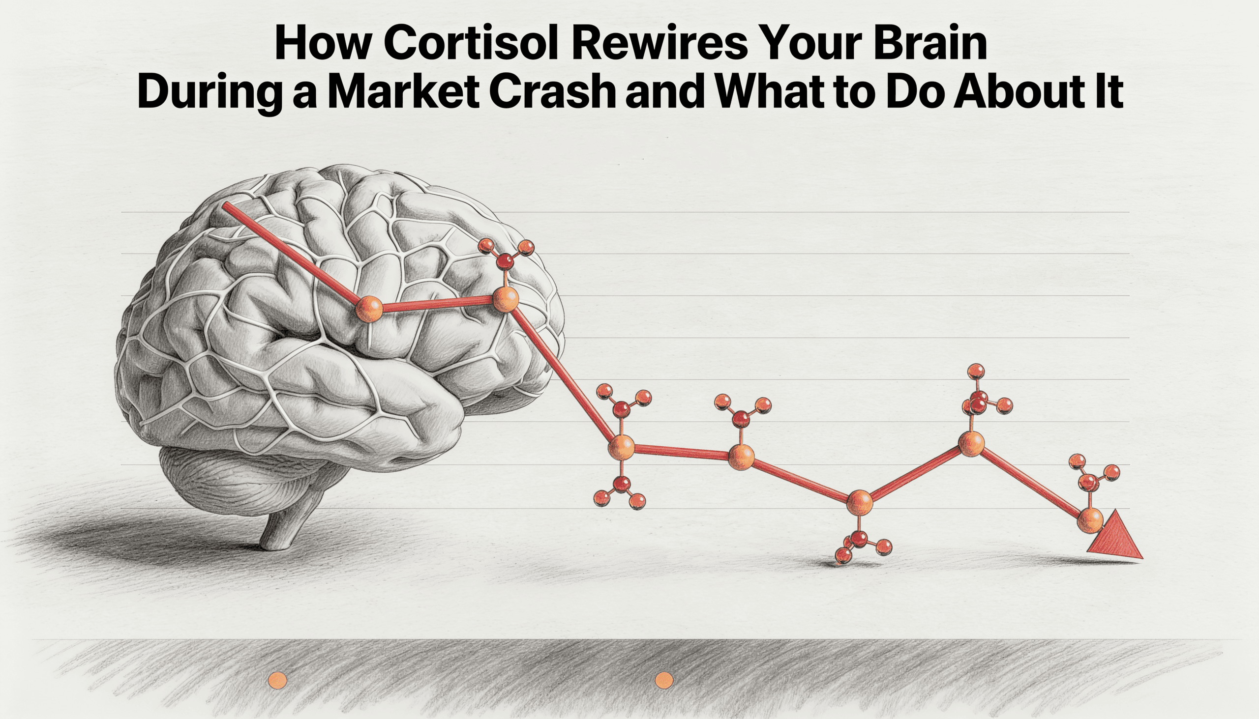How Cortisol Rewires Your Brain During a Market Crash and What to Do About It