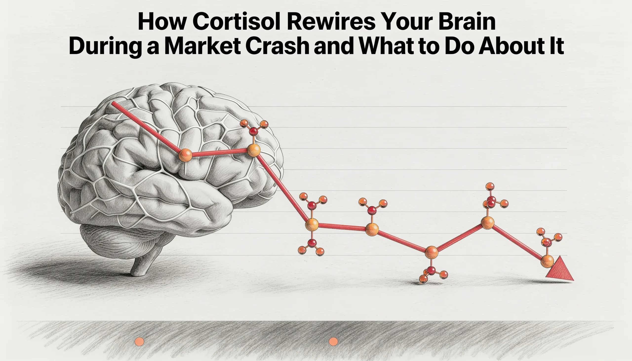 How Cortisol Rewires Your Brain During a Market Crash and What to Do About It