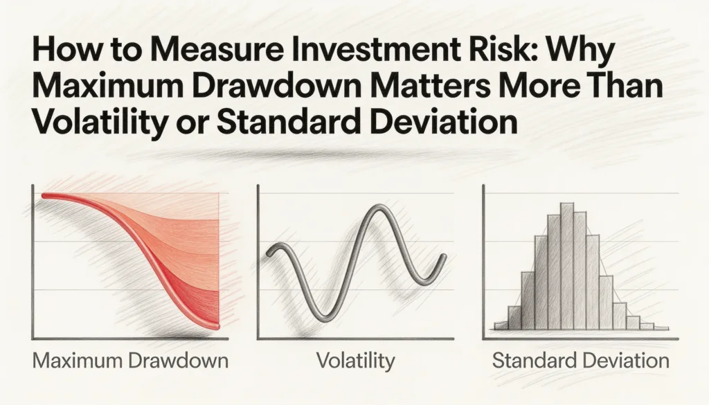 How to Measure Investment Risk- Why Maximum Drawdown Matters More Than Volatility or Standard Deviation