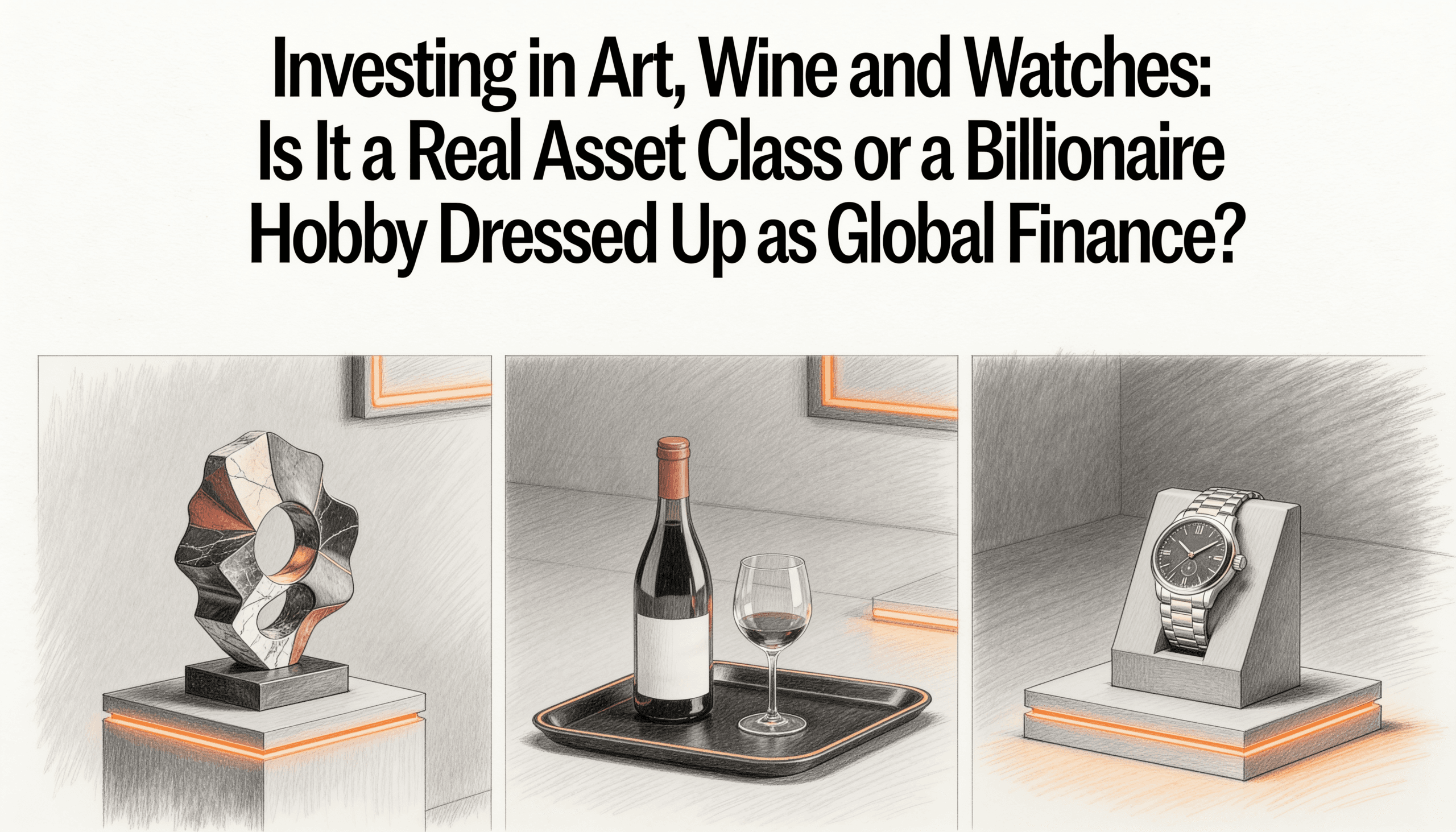 Investing in Art, Wine and Watches- Is It a Real Asset Class or a Billionaire Hobby Dressed Up as Global Finance?
