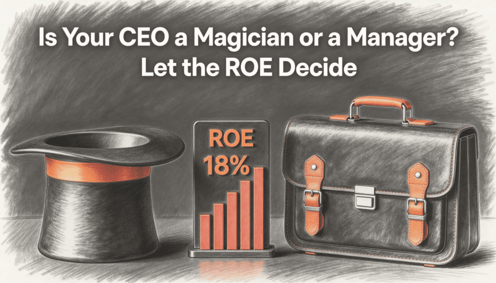 Is Your CEO a Magician or a Manager? Let the ROE Decide