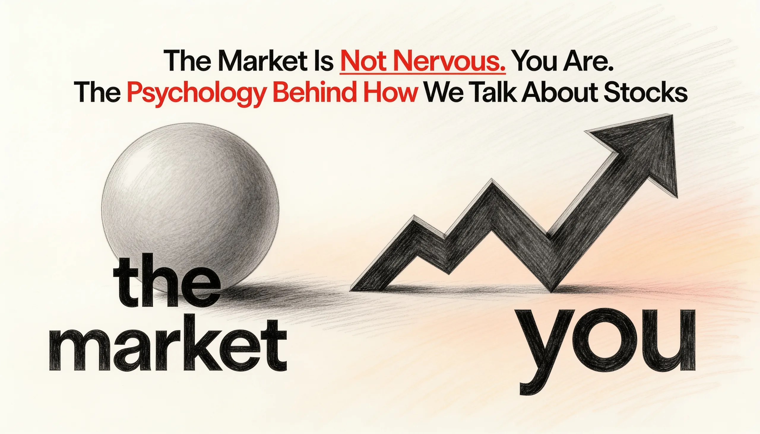The Market Is Not Nervous. You Are. The Psychology Behind How We Talk About Stocks