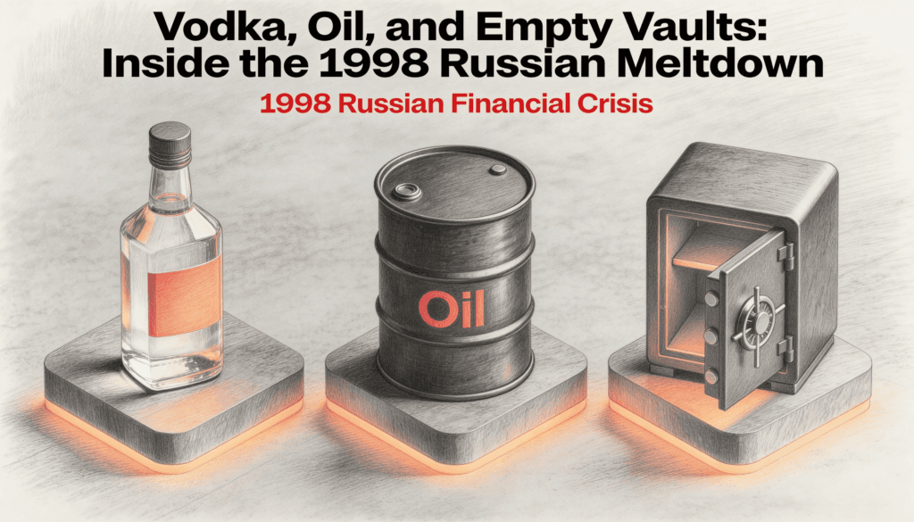 Vodka, Oil, and Empty Vaults- Inside the 1998 Russian Meltdown