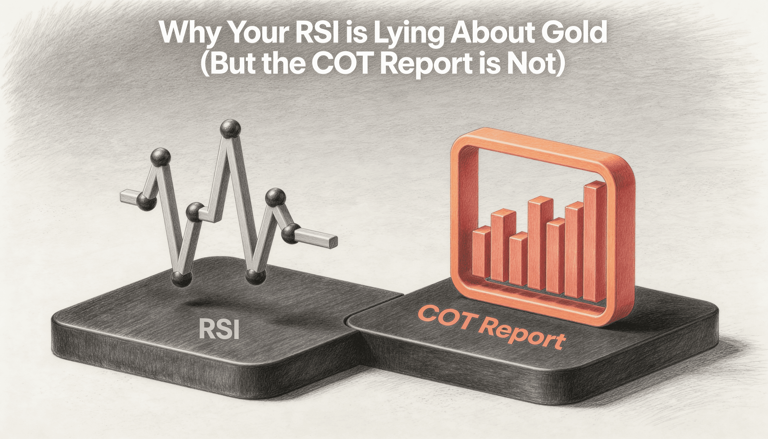 Why Your RSI is Lying About Gold (But the COT Report is Not)